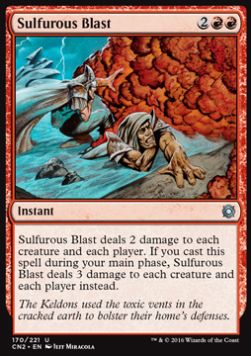 Sulfurous Blast - Conspiracy: Take the Crown (Uncommon) [CN2-170]