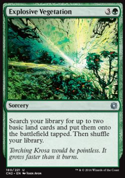 Explosive Vegetation - Conspiracy: Take the Crown (Uncommon) [CN2-180]