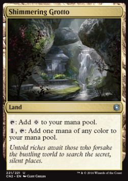 Shimmering Grotto - Conspiracy: Take the Crown (Uncommon) [CN2-221]