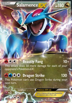 Salamence EX - XY Black Star Promos (Promo) [XYPR-170]