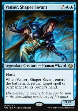 Venser, Shaper Savant - Modern Masters 2017 (Rare) [MM3-55]