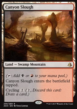 Canyon Slough - Amonkhet (Rare) [AKH-239]