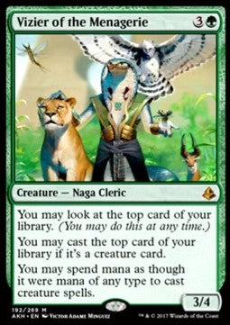 Vizier of the Menagerie - Amonkhet (Mythic) [AKH-192]