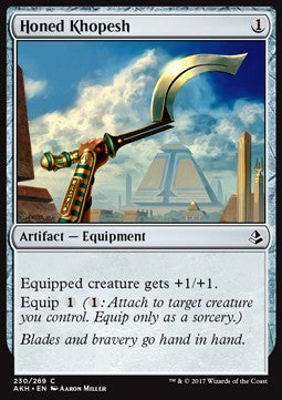 Honed Khopesh - Amonkhet (Common) [AKH-230]