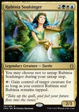 Rubinia Soulsinger - Commander Anthology (Rare) [CMA-191]