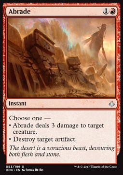 Abrade - Hour of Devastation (Uncommon) [HOU-83]
