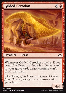 Gilded Cerodon - Hour of Devastation (Common) [HOU-94]
