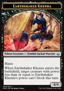 Earthshaker Khenra Token - Hour of Devastation (Token) [HOU-T04]