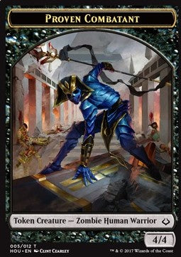 Proven Combatant Token - Hour of Devastation (Token) [HOU-T05]