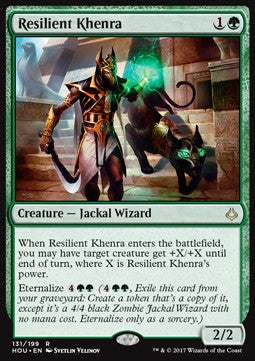 Resilient Khenra - Hour of Devastation (Rare) [HOU-131]