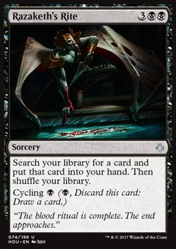 Razaketh's Rite - Hour of Devastation (Uncommon) [HOU-74]