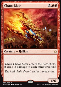 Chaos Maw - Hour of Devastation (Rare) [HOU-87]