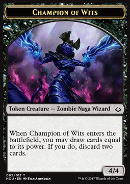 Champion of Wits Token - Hour of Devastation (Token) [HOU-T02]