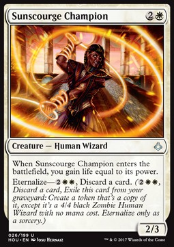 Sunscourge Champion - Hour of Devastation (Uncommon) [HOU-26]