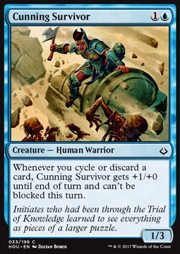 Cunning Survivor - Hour of Devastation (Common) [HOU-33]