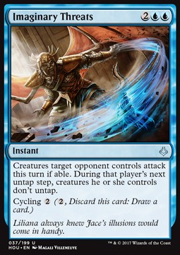 Imaginary Threats - Hour of Devastation (Uncommon) [HOU-37]