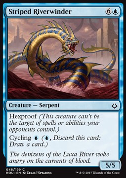 Striped Riverwinder - Hour of Devastation (Common) [HOU-48]