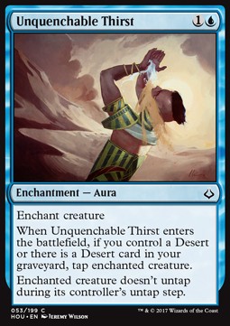Unquenchable Thirst - Hour of Devastation (Common) [HOU-53]