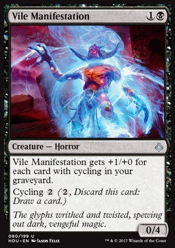 Vile Manifestation - Hour of Devastation (Uncommon) [HOU-80]