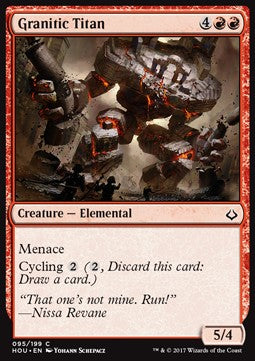 Granitic Titan - Hour of Devastation (Common) [HOU-95]