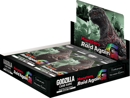 Godzilla Card Game: Monsters Raid Again Booster Packs/Boxes
