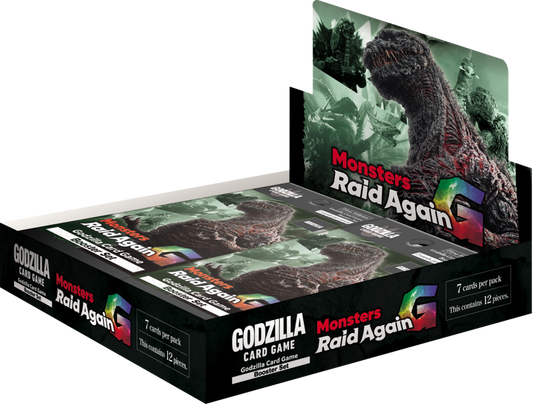Godzilla Card Game: Monsters Raid Again Booster Packs/Boxes