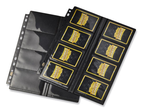 Dragon Shield - 16-Pocket Binder Pages Centerloading 50pk - Clear