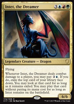 Intet, the Dreamer - Commander 2017 (Rare) [C17-174]