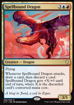 Spellbound Dragon - Commander 2017 (Rare) [C17-196]
