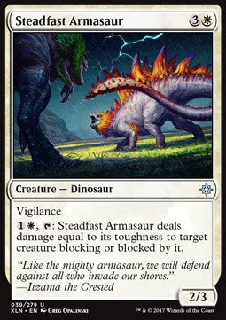 Steadfast Armasaur - Ixalan (Uncommon) [XLN-39]