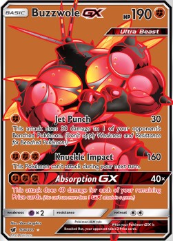 Buzzwole GX - Crimson Invasion (Ultra Rare) [CIN-104]