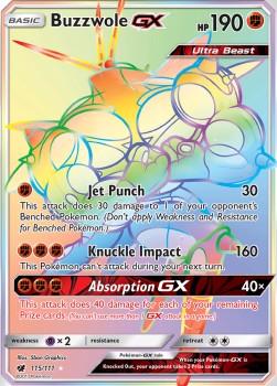 Buzzwole GX - Crimson Invasion (Secret Rare) [CIN-115]