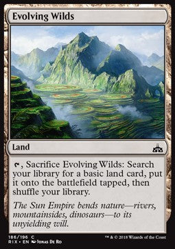Evolving Wilds - Rivals of Ixalan (Common) [RIX-186]