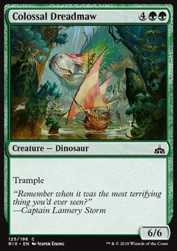 Colossal Dreadmaw - Rivals of Ixalan (Common) [RIX-125]