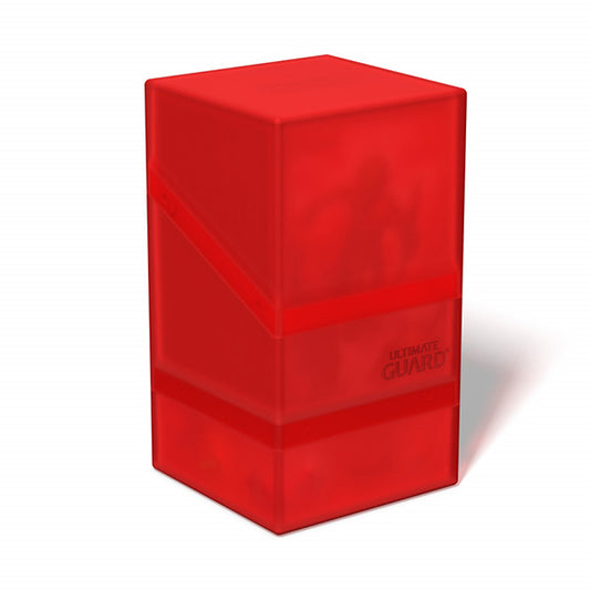 Ultimate Guard - Boulder n Tray Deck Case 100+ - Ruby