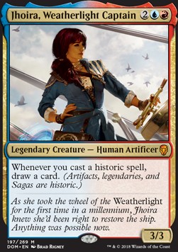 Jhoira, Weatherlight Captain - Dominaria (Mythic) [DOM-197]