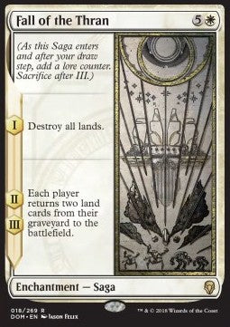 Fall of the Thran - Dominaria (Rare) [DOM-18]