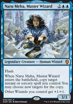 Naru Meha, Master Wizard - Dominaria (Mythic) [DOM-59]