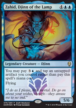 Zahid, Djinn of the Lamp - Release Promos (Rare) [REL-76]