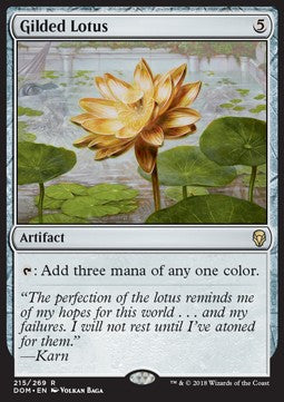Gilded Lotus - Dominaria (Rare) [DOM-215]