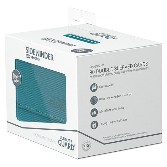 Ultimate Guard - Sidewinder 80+ XenoSkin - Monocolor Petrol