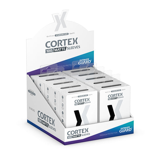 Ultimate Guard - Cortex Sleeves Standard Size - Matte Black 100pk