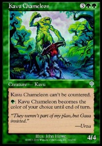 Kavu Chameleon - Invasion (Uncommon) [INV-191]