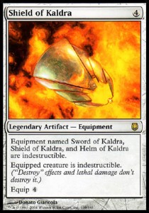 Shield of Kaldra - Darksteel (Rare) [DST-139]
