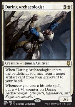 Daring Archaeologist - Dominaria (Rare) [DOM-13]