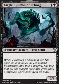 Yargle, Glutton of Urborg - Dominaria (Uncommon) [DOM-113]