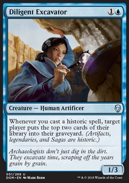 Diligent Excavator - Dominaria (Uncommon) [DOM-51]