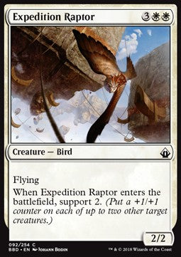 Expedition Raptor - Battlebond (Common) [BBD-92]
