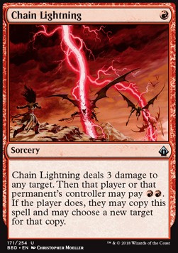 Chain Lightning - Battlebond (Uncommon) [BBD-171]