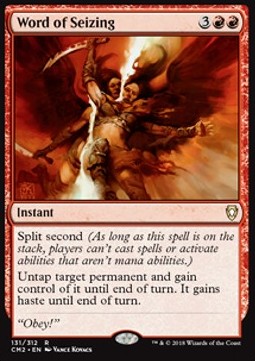 Word of Seizing - Commander Anthology II (Rare) [CM2-131]